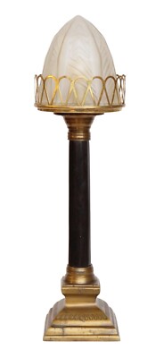 Art Deco Tischlampe ''SKY LIGHTHOUSE'' Unikat Einzelstück Mueller Lampe Skyscraper