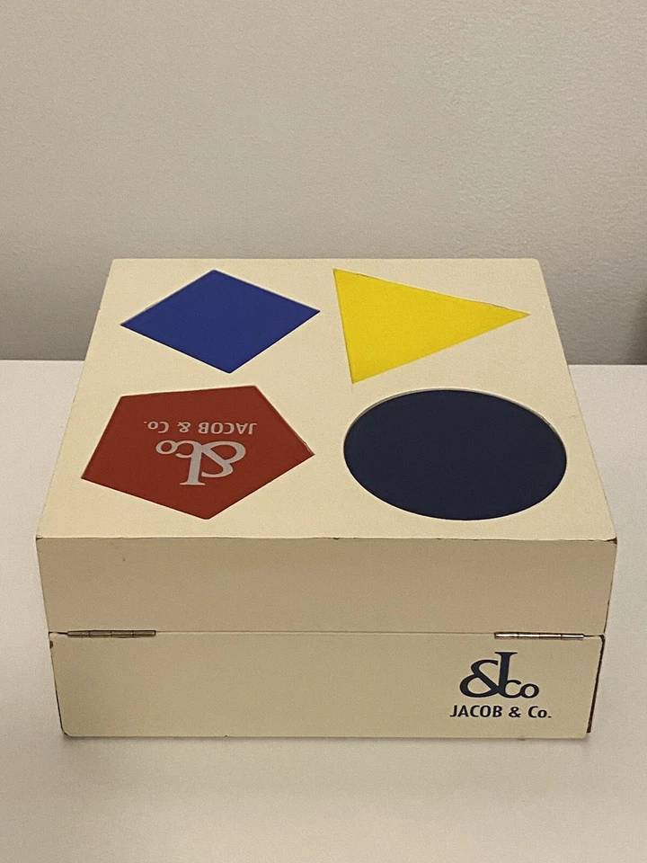 Caixa de relógio original autêntica JACOB & CO/decoração para casa - Imagem 2 de 4