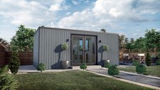 Insulated Modular Garden Room / Office / Studio / Man Cave (3m x 3M)�