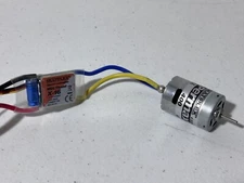 Multiplex Permax 400 6V Motor w/ X-16 Multicont Speed Controller NEW NEVER USED