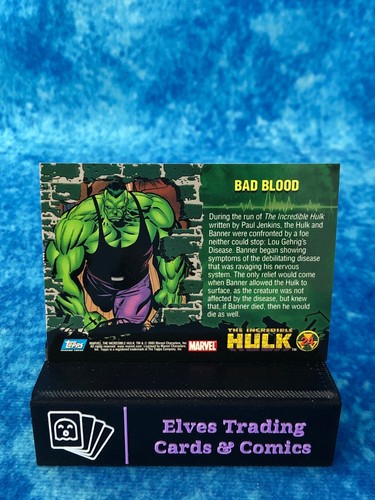 The Incredible Hulk SINGLE Non-Sport Trading card by Topps 2003 MARVEL - Picture 52 of 148