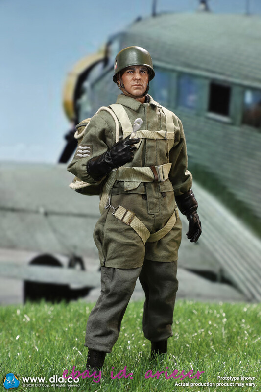 DID 1/6 D80146 WWII German Fallschirmjäger – Schmeling Action