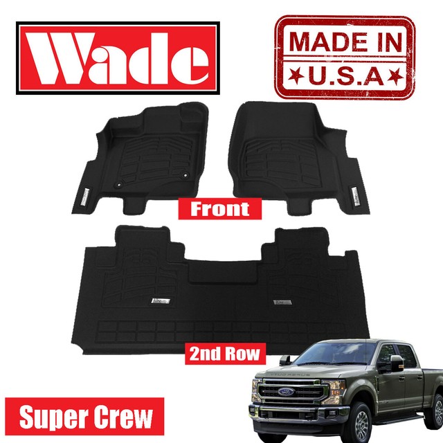 Ford Super Duty Floor Mats Super Crew F250 F350 2017 2020 eBay