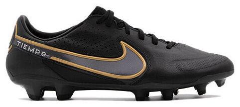 Nike Tiempo Legend 9 Pro FG Black Metallic Gold for Sale