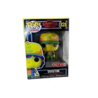 Funko Pop TV Stranger Things Dustin #828 Blacklight Exclusive Vinyl Figure NEW