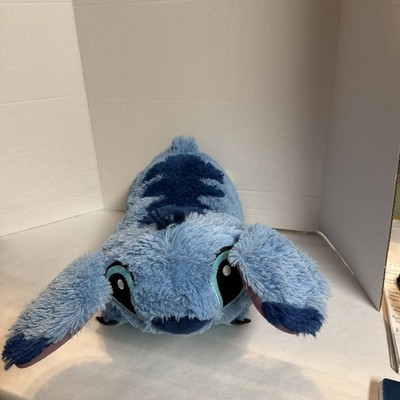 Disney's Lilo & Stitch Pillow Pets Stitch Plush Blue folding 20x20. Used