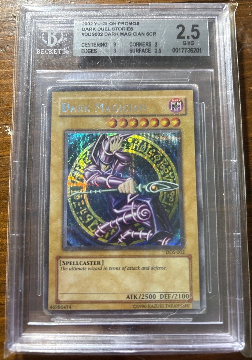 【PSA8】ブラック・マジシャン　DDS-002 Secret Rare PSA8】ブラック・マジシャン DDS-002 Secret Rare Dark Magician