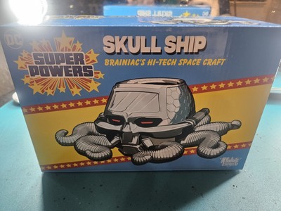 McFarlane Toys DC Super Powers Skull Ship Brainiac Hi-Tech Spacecraft New