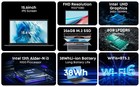CHUWI 15.6'' GemiBook Plus Laptop Intel N100 8GB DDR5 256GB SSD Windwos 11 PC — photo 7