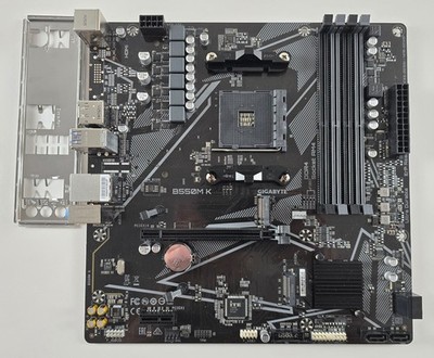 Gigabyte B550M K AM4 M.2 USB 3.2 HDMI DisplayPort AMD Ryzen Mainboard #MB6