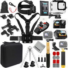 Accessory Kit for Gopro Hero 13 12 11 10 9 Camera, Essential Accessories Kit wit