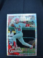 2010 Topps Chrome - Allen Craig #199 X-Fractor (RC)(JGA)