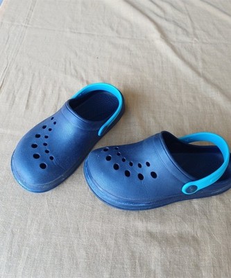 Badeschuhe Badelatschen blau türkis Größe 30/31