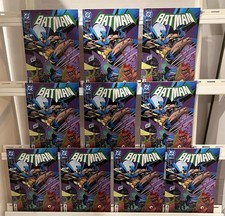 iINVESTMENT LOT OF 10 COPIES BATMAN #6  DC FRACTION 2026 NM (9.4)