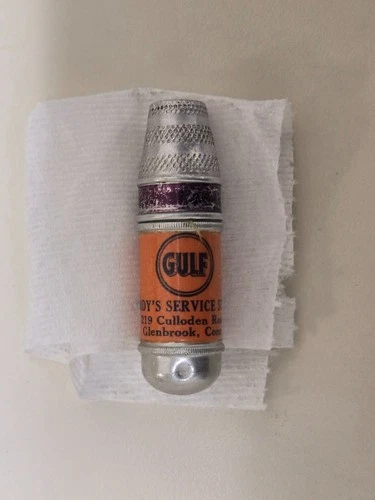 VINTAGE GULF OIL (GULF SEWING KIT / TW ARDY'S SERVICE STATION) w/NR! L@@K!