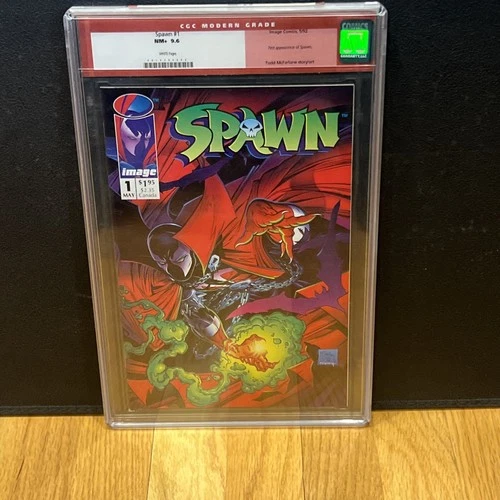 Spawn #1 (Image Comics Malibu Comics May 1992) CGC 9.6 Modern grade Early CGC