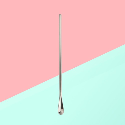  304 Stainless Metal Cooking Utensils Set Iced Tea Spoons Coffee Mixing - Zdjęcie 10 z 11