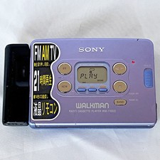 SONY WM-FX822 1995 Walkman W/Battery box Cassette Player Made in Japan Tested