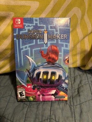 SUPER DUNGEON MAKER NEW SEALED 2024 Authentic Nintendo Switch Premium Edition