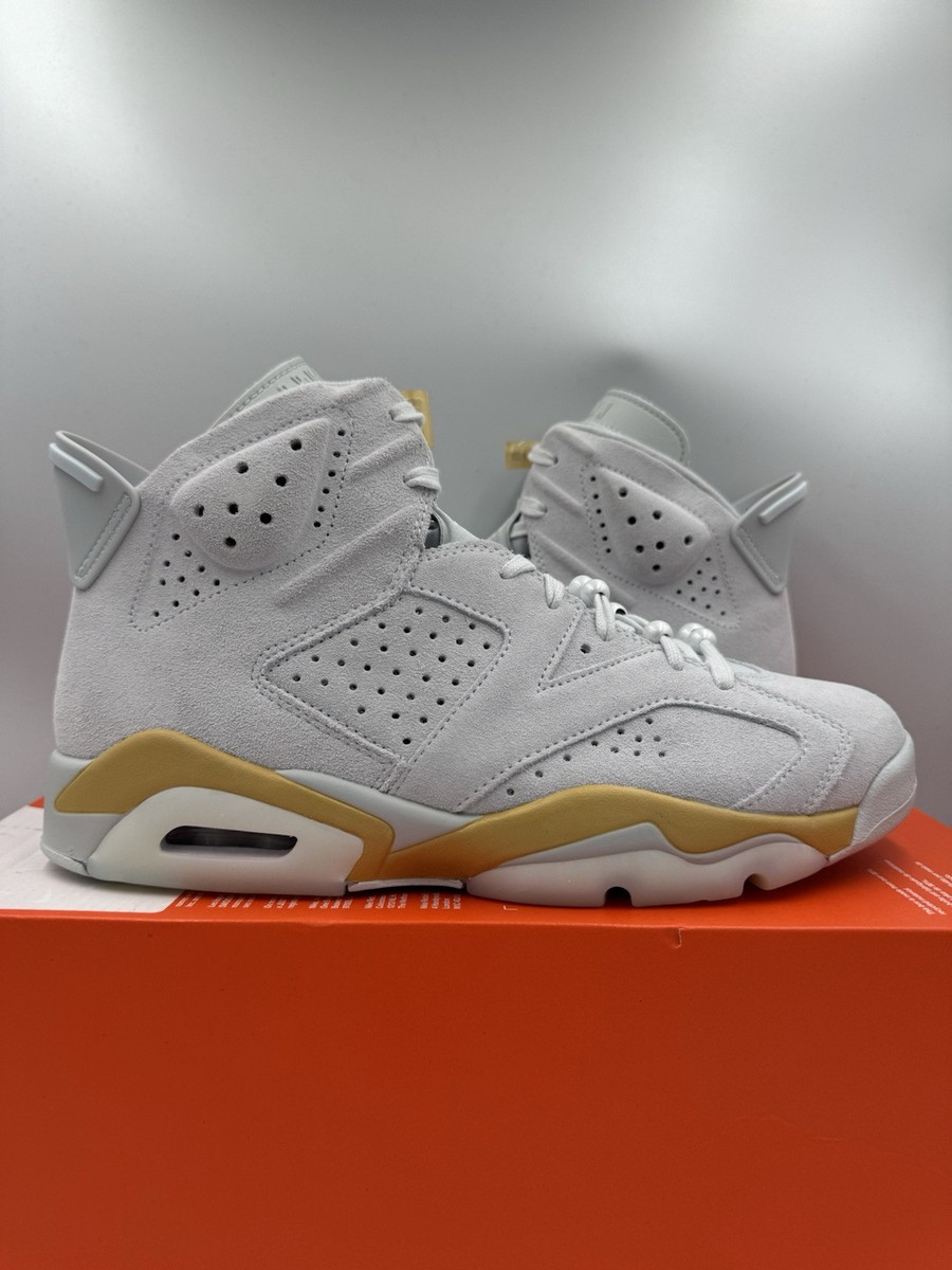 Nike Air Jordan 6 Retro Craft Paris Olympics Pearl BRAND NEW Size