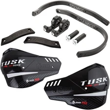 Tusk 1760390037 D-Flex Pro Handguards Black Bar/Black Plastics 7/8" Clamp