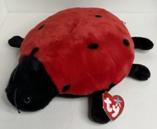 TY Beanie Buddy - LUCKY the Ladybug (9.5 inch) - MWMTs Stuffed Animal Toy
