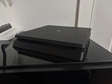 Sony PlayStation 4 Slim 1.77 TB Black Gaming Console with Controller and Cables