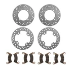 2017 Polaris Ranger Crew XP 1000 EPS Front & Rear Brake Rotors & Pads