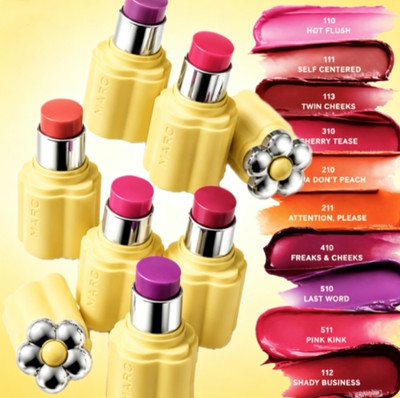 Marc Jacobs 100% Authentic Joystick Buildable Cream Blush Stick,10 COLORS,6 g