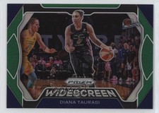 2020 Panini Prizm WNBA Widescreen Green Prizm Diana Taurasi #10 r5f