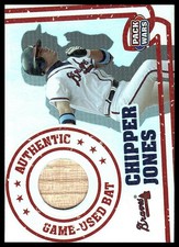 2005 Topps Pack Wars / Chipper Jones BAT RELIC GAME-USED