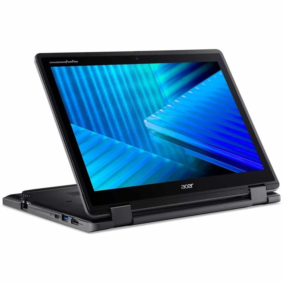 Acer TravelMate B3 Spin 12 B312R-31 2-in-1 12.2 N150 4GB 128GB 12.2" LCD Black T - Image 3 of 4