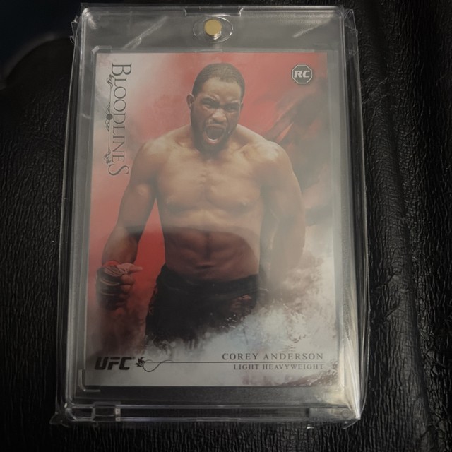 2014 Topps UFC Corey Anderson RC Debut /8  Bloodlines MMA Rookie Card