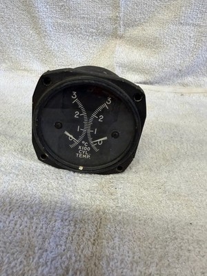 CHT 2 engine Warbird indicator Aircraft Airplane Instrument A-26 B-25 HU-16 DC-3