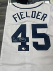 Cecil Fielder Signed Jersey Autograph Auto Baseball MLB JSA WC185039