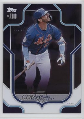 2023 Topps X J-Rod Purple Foil 72/75 Pete Alonso #64 0qw3