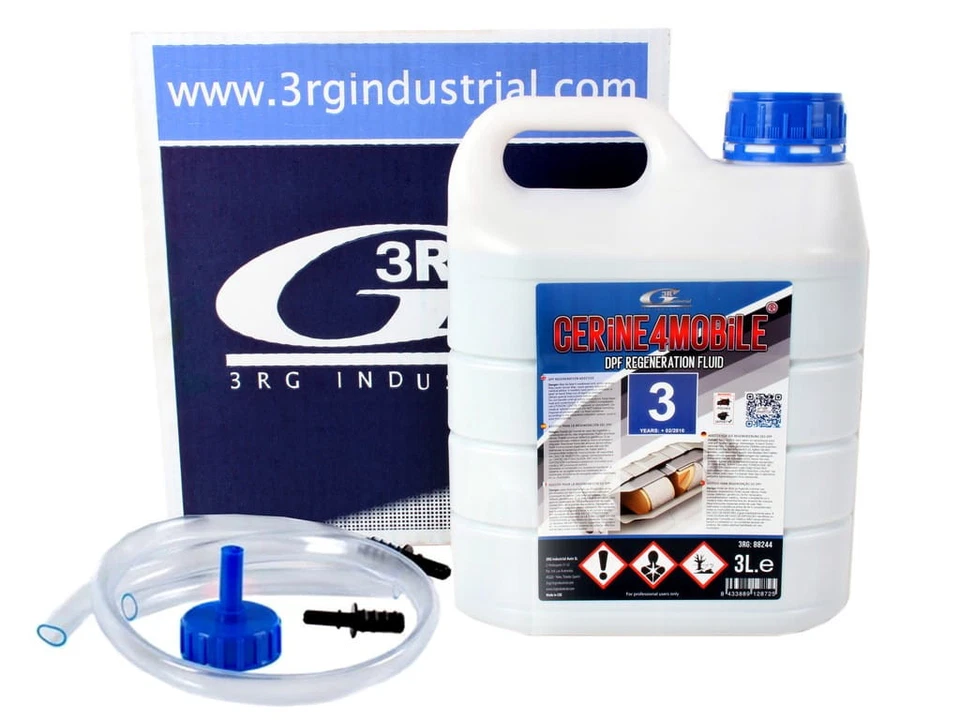 3RG DPF FAP Additiv Zusatzstoff POWERFLEX Blau 3L Scudo 1.6 Multijet C-Max 1.6 TDCI