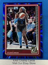 2025 #73 Rhyne Howard Panini Donruss WNBA Blue Laser 03/49 Dream