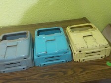 vintage buddy l pickup truck set of 3 cab with out top for parts