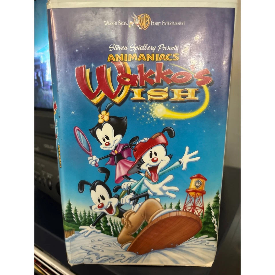 Animaniacs Wakkos wish rare VHS 1999 complete with inserts - Image 2 of 3