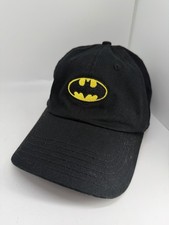 Batman DC Comics Black Ball Cap Hat Adjustable
