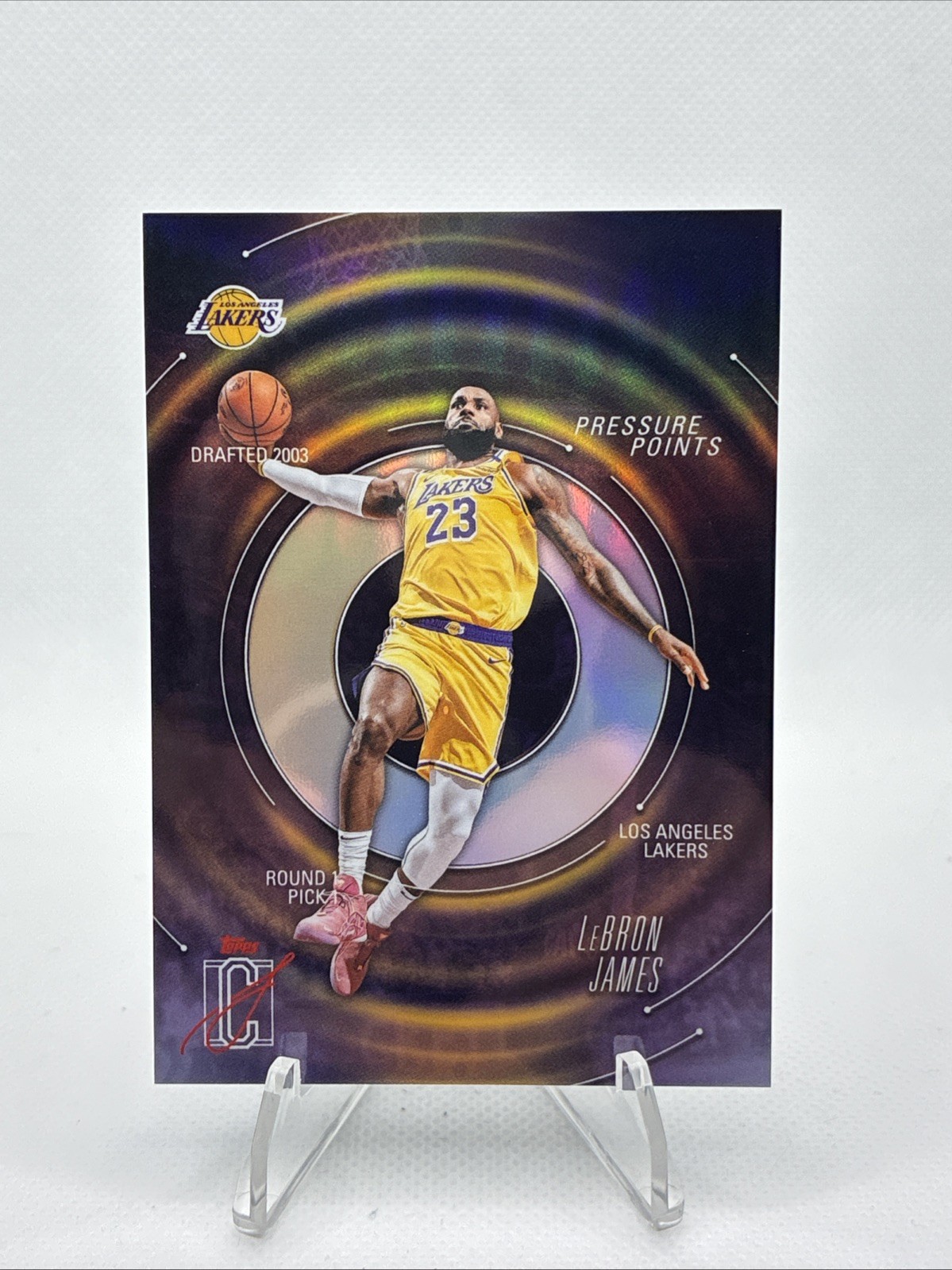 2025-26 Topps Signature Class - Pressure Points LeBron James #PP-5