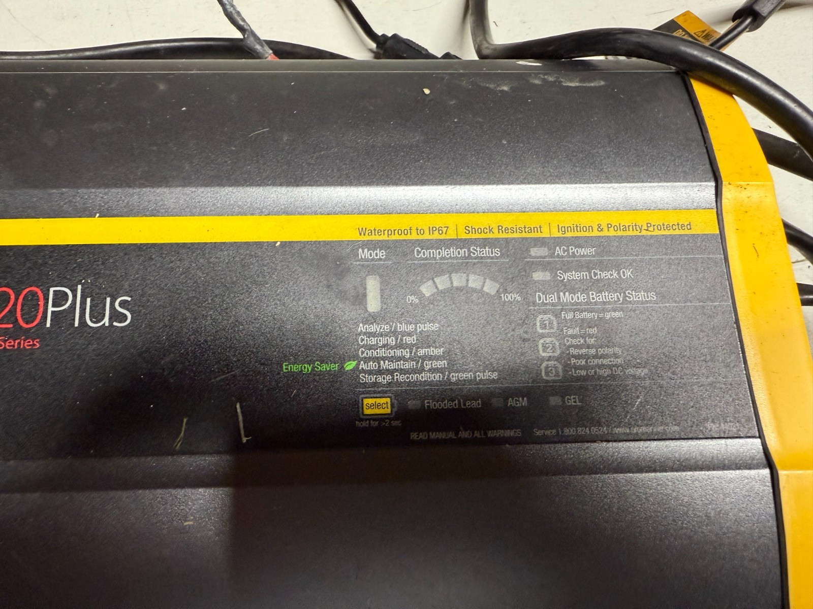 Pro Mariner Pro Sport Two HD20 PLUS 20 amp 3 bank battery charger bass boat  RB