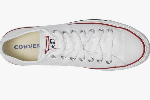 Converse Unisex Chuck Taylor All Star Canvas Low Top - White thumbnail 5