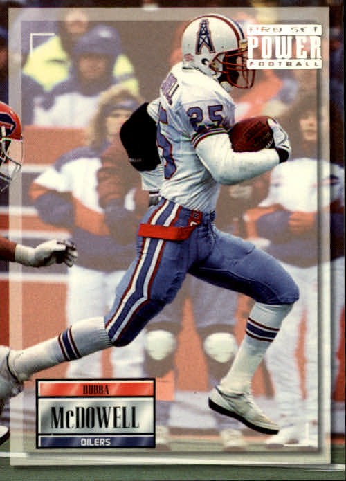 1993 Power #125 Bubba McDowell - FB