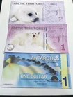Arctic & Antarctica Polar Dollar Banknote 3 Notes Set UNC Collectible