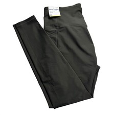 Old Navy Elevate High Rise Go Dry Legging Women XL Dark Gray Pockets