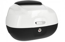 Top-Case inkl. Gepäckträger in weiß für Piaggio Beverly 350 - NEU - CM277514