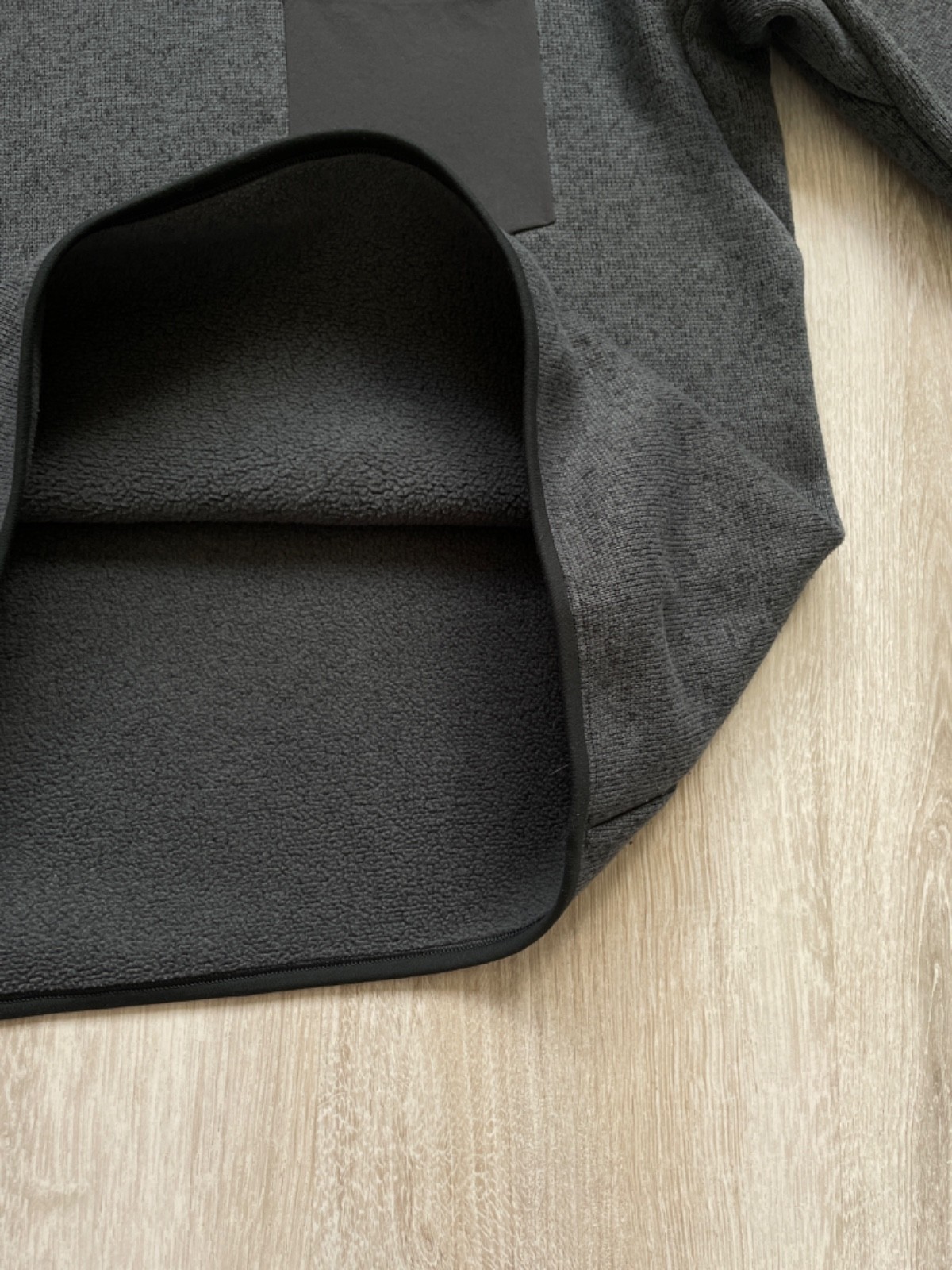 ARC'TERYX Arcteryx Covert Maglione Donna Pile Grigio Medio Escursionismo Outdoor