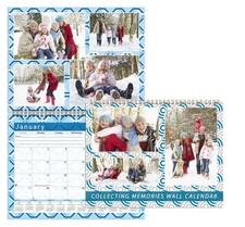 2026 Scrapbook Wall Calendar Spiral-bound - 12 Months Desk  04